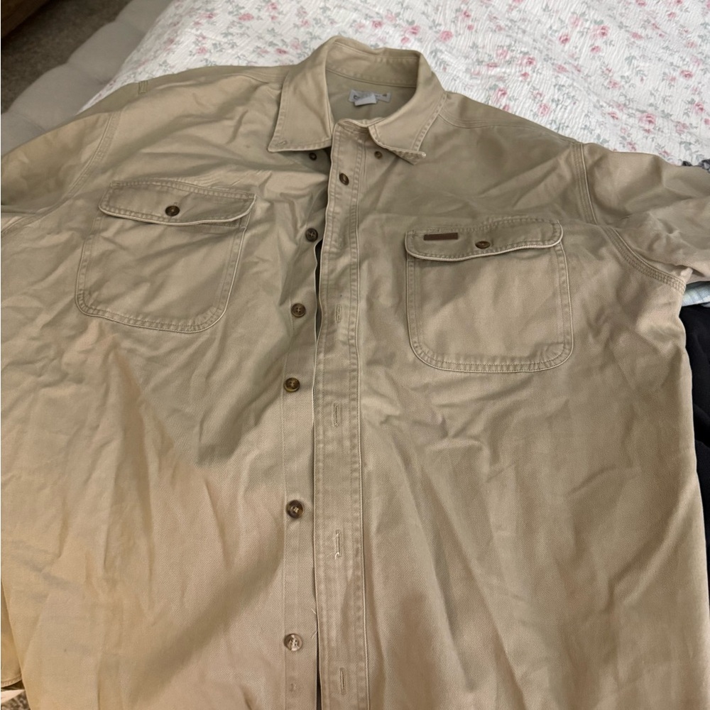 Carhartt Khaki Work Shirt